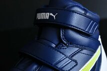 PUMA プーマ 安全靴 メンズ スニーカー シューズ Rider 2.0 Blue Mid ベルクロタイプ 作業靴 63.355.0 ブルー ミッド 27.0cm / 新品_画像4