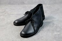 クラークス Clarks メンズ 天然皮革 本革 レザー デザートブーツ シューズ 靴 26103683 ブラック スムース UK9.5 27.5cm相当 / 新品_画像2