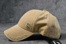 大きいサイズ キャップ 帽子 メンズ レディース 野球帽 ミリタリー キャンプ アウトドア 7988122 L ベージュ 新品 1円 スタート_画像3
