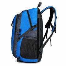 リュック メンズ レディース 防水 スポーツ 軽量 リュックサック 32L アウトドア キャンプ ジム 登山 散歩 7988248 ブラック 新品_画像3