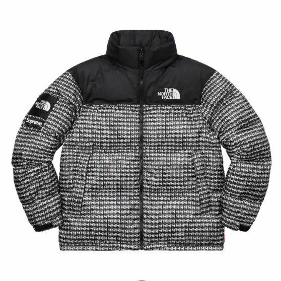 Supreme The North Face Studded Nuptse Jacket L Black 黒