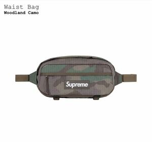 24ss Supreme Waist Bag Woodland Camo 迷彩 カモ カモフラージュ small box logo ボックスロゴ シュプリーム