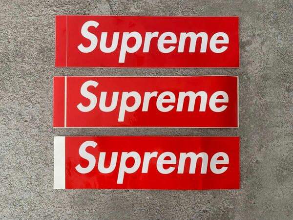 【訳あり】supreme シュプリーム　初期ステッカー