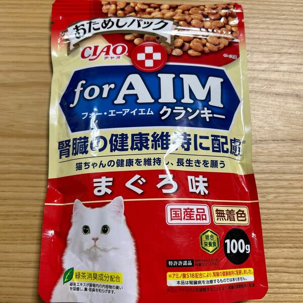 CIAO for AIM クランキー まぐろ味　キャットフード