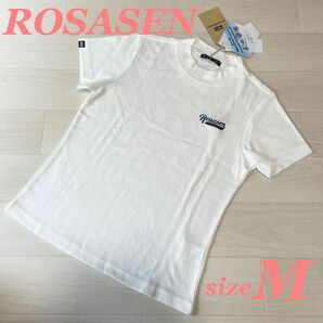 ROSASEN リサイカラー モックネック シャツ レディース