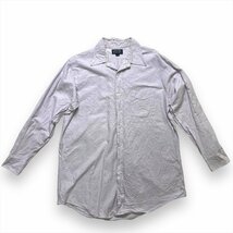 Lands‘End ランズエンド シャツ 長袖 パープル 古着 メンズ FREE サイズ16 1/2 ボタンダウン_画像1