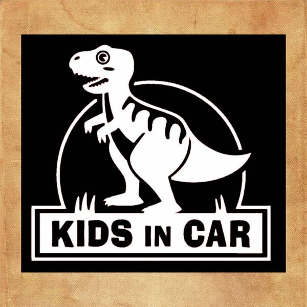 恐竜 BABYINCAR KIDSINCAR ステッカー