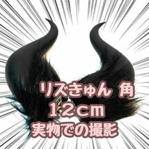 コスプレ リズきゅん 角 ヘアアクセ 髪飾り　2点 12cm【残5のみ】_画像1