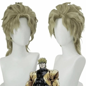 ディオ DIO ウィッグ ジョジョ 180度耐熱 58cm【現物写真有】