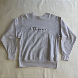 90s Champion reverse weave チャンピオン リバース スウェット スクリプトロゴ XL 刺繍タグ USA製 / ビンテージ ヴィンテージ カレッジ