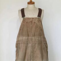 60s70s Carhartt カーハート ダック オーバーオール / ビンテージ ヴィンテージ サロペット ワークパンツ USA アメリカ 40s50s_画像1