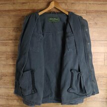 I4S/R2.29-1　Eddie Bauer　エディーバウアー　二重襟　ミリタリージャケット　長袖シャツ　ブルゾン　アウター　XXL　ビッグサイズ　古着_画像5