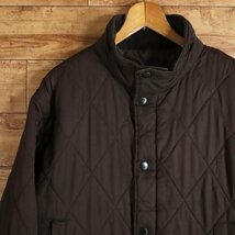 ＄6T/R3.13-2　Barbour　バブアー Knights Bridge　ナイツブリッジ　キルティングジャケット　Lサイズ　ジャンパー　ブルゾン　メンズ_画像2