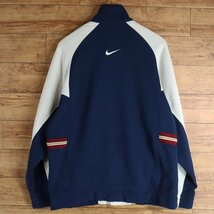 G3T/S3.13-1　90s　ビンテージ　NIKE　ナイキ　スナップボタン　ジャージ　トラックジャケット　Mサイズ　バスケ　ジャンパー　ブルゾン_画像9