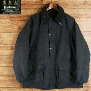 H4T/Y3.15-6　　90s　ビンテージ　イギリス製　Barbour　バブアー　BEDALE　ビデイル　オイルドジャケット　C42　ハンティングジャケット