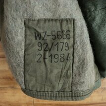 E3T/R3.15-2　　80s　ビンテージ　ポーランド軍　ワームカモ　コールドウェザージャケット　フィールドジャケット　ユーロ　ヴィンテージ_画像8