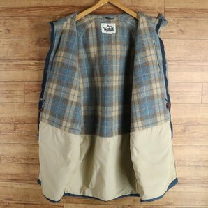 H8S/R3.14-2 70s ビンテージ USA製 WOOLRICH ウールリッチ マウンテンパーカー TALONジッパー アウトドア アウター アメリカ古着の画像6