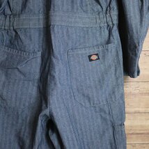 G1T/S3.20-4　アメリカ古着　Dickies　ディッキーズ　ヘリンボーン　つなぎ　Mサイズ　メンズ　オーバーオール　作業服　ジャンプスーツ_画像9