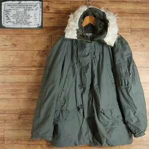 G9S/R3.20-1 80s Vintage the US armed forces N-3B flight jacket Alaska n jacket SCOVILL zipper M military Vintage 