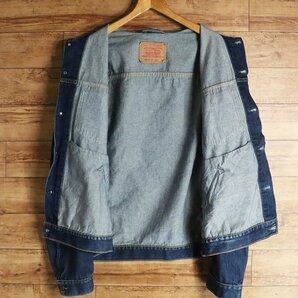 G6T/R3.20-2 Levi's ヨーロッパ リーバイス70570 06  ジージャン XLサイズ デニムジャケット ユーロ ジャンパー ブルゾンの画像5