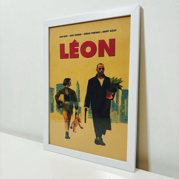 【白額付きポスター】レオン LEON ジャン・レノ⑦(新品)