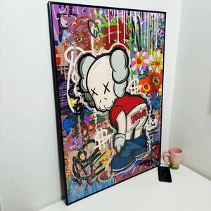 [ постер ]KAWS( Kaws )21 Bearbrick (A1 размер )