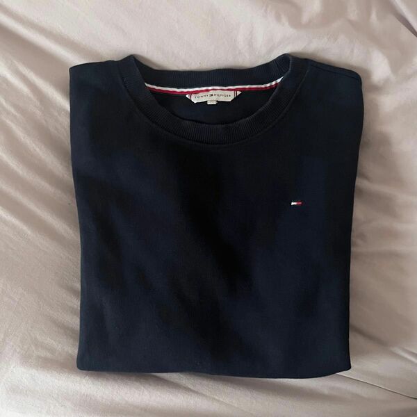 TOMMY HILFIGER トレーナー/スウェット ネイビー XS