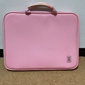 ピンクのパソコンバッグ(衝撃吸収タイプ)13〜13.3インチ