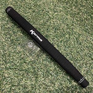 【新品】カーマ ベルベット パドル RF50 パター グリップ 66.0±2g スタンダード ゴム Karma Black Velvet Paddle 黒 ブラック シンプル