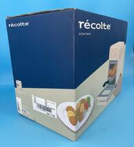 □M200 未使用品★recolte レコルト エアーオーブントースター RFT-1(W) クリームホワイト_画像6