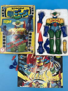 □M82 当時物★タカラ マグネモシリーズ マグネロボット 鋼鉄ジーグ ロボット おもちゃ 昭和レトロ