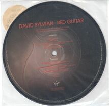 英 シンセポップ、アンビエント、アート・ロック　デヴィッド・シルビアン　７“　Red Guitar　ピクチャ―ディスク　1984年_画像2