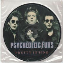 英 ニューウエイブ　サイケデリック・ファーズ　７“　Pretty In Pink　ピクチャ―ディスク　1986年_画像1