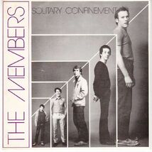 英パワーポップ、パンク　メンバーズ　７“　Solitary Confinement ピクチャー・sリーブ　1978年_画像1