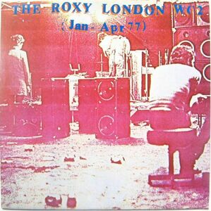 英パンク　コンピレーション　ライブ盤　LP　The Roxy London WC2 (Jan-Apr 77)　1977年