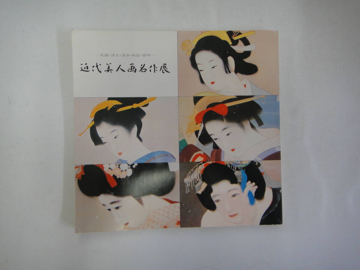 D-30 Catálogo ilustrado de obras maestras de la pintura de belleza moderna - Shoen, kiyokata, shinsui, tsunami, Simei, cuadro, Libro de arte, colección de obras, Catálogo ilustrado