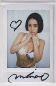 チェキ MINAMO ( みなも ) 直筆 サイン MINAMO Autograph Cheki Photo AUTO SOD クリエイト専属 2検索# 写真 JUICY HONEY ジューシーハニー