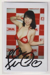 チェキ 松本菜奈実 (まつもとななみ) 直筆 サイン Matsumoto Nanami Autograph Cheki Photo AUTO 検索# 写真 JUICY HONEY ジューシーハニー