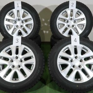 4本 ホンダ 純正 16インチ 7J +55 5H 114.3 スタッドレス ダンロップ ウインターマックス WM02 2021年 215/60R16 ヴェゼル オデッセイ HVの画像1