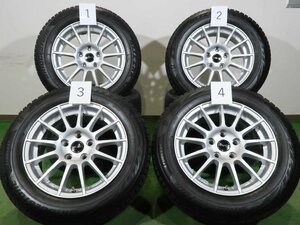 4本 GELBUT 16インチ ホイール 7J +48 5H PCD 112 スタッドレス ブリヂストン ブリザック VRX2 2021年 205/60R16 BMW 2シリーズ F45 F46