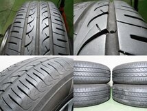 4本 社外 14インチ ホイール 5.5J +45 4H 100 ラジアル ヨコハマ ブルーアース 2023年 185/70R14 アクア MXPK ノート E12 フリード GB3 GB4_画像10