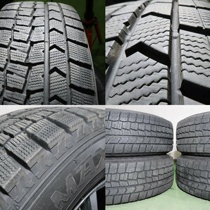 4本 社外 16インチ 6.5J +45 5H PCD 114.3 スタッドレス ダンロップ ウインターマックス WM02 2022年 205/65R16 ヤリスクロス セレナ C28の画像10