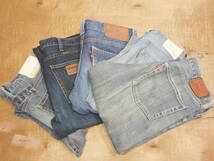 S6227メンズ【EDWIN/Wrangler/Levi's 他】ジーンズ 15本セット_画像3