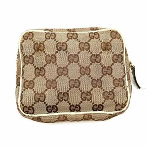 A2　GUCCI　グッチ　ショルダー　キャンパス　ポーチ　120975203998