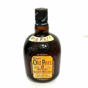 A2　未開栓　grand old parr 12 years scotch whisky オールドパー デラックス