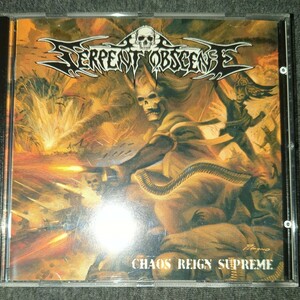 SERPENT OBSCENE: CHAOS REIGN SUPREME 輸入盤