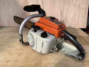 [No.291R] ★始動確認★ 大型プロ仕様チェンソー スチール STIHL 041AVS-１エンジンチェンソー 中古品