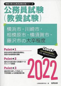 [A11898430]横浜市・川崎市・相模原市・横須賀市・藤沢市の大卒程度 2022年度版 (神奈川県の公務員試験対策シリーズ) 公務員試験研究会