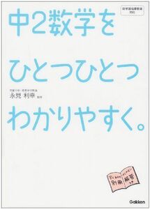 [A01359005]中2数学をひとつひとつわかりやすく。 (中学ひとつひとつわかりやすく)