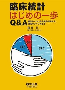 [A01074266]臨床統計はじめの一歩Q&A―統計のイロハから論文の読み方、研究のつくり方まで 能登 洋